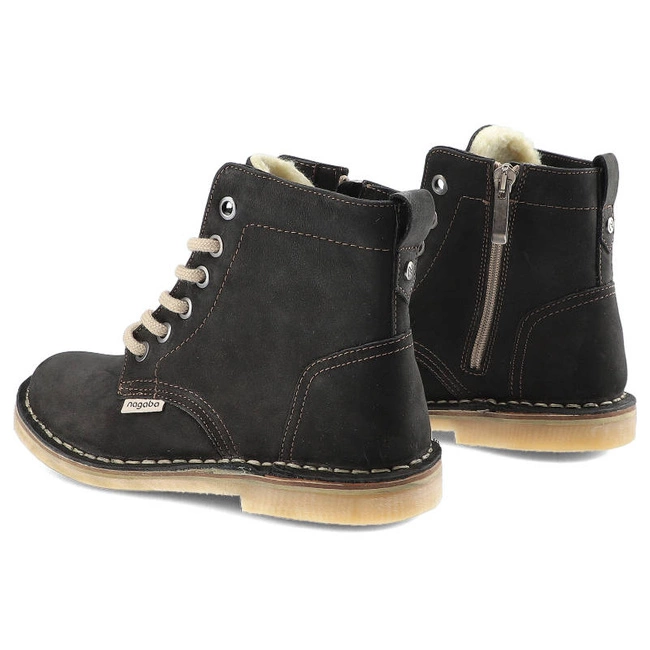 Členkové Topánky Nagaba - 087 Czarny Samuel