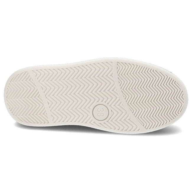 Tenisky Carinii - B10022_-L46-000-000-G73 Biały/Złoty