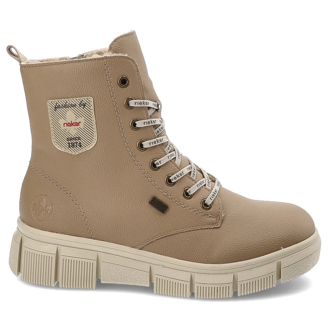 Členkové Topánky Rieker - X3410-20 Beige