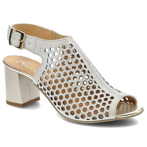 Sandále Clasicco - 0420 Biały/Złoty 1101