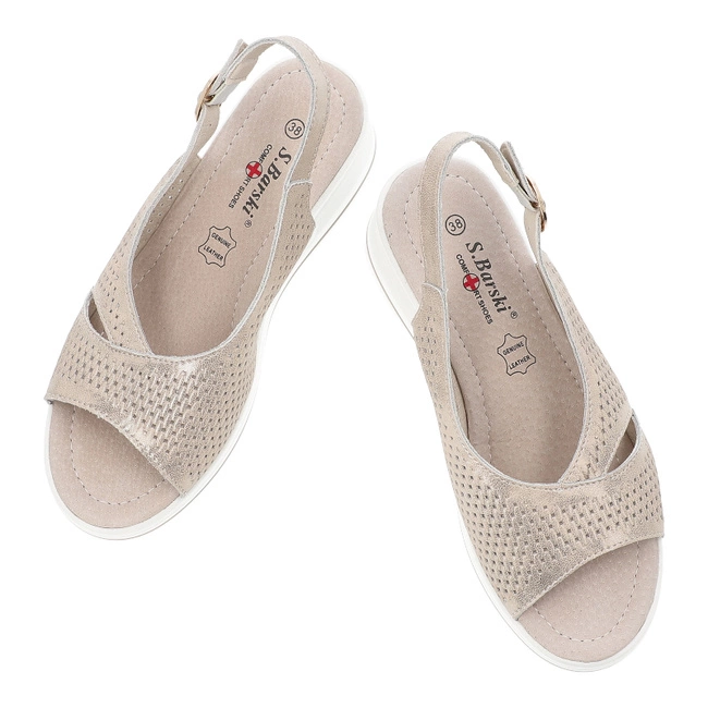 Sandále S.BARSKI - LR51-660 Gold