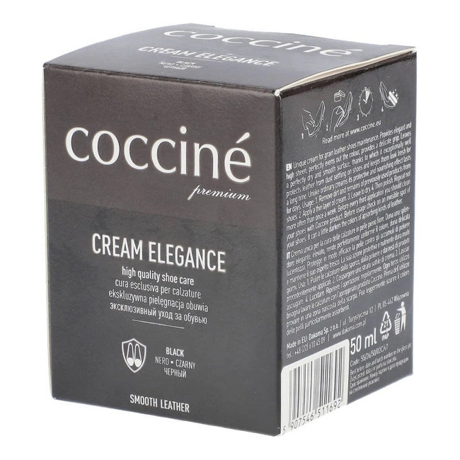 Shoe Cream Coccine - Cream Elegance/Czarny