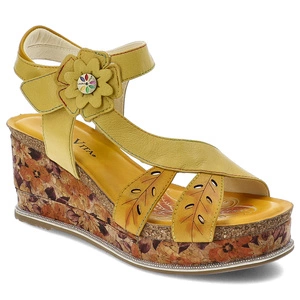 Sandále Laura Vita - Hacdeo 22  SL14598-22 Jaune