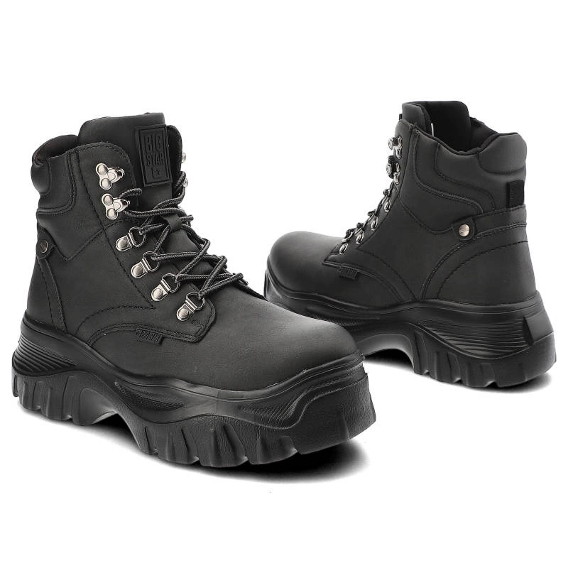 Členkové Topánky Big Star - KK274368 Czarny