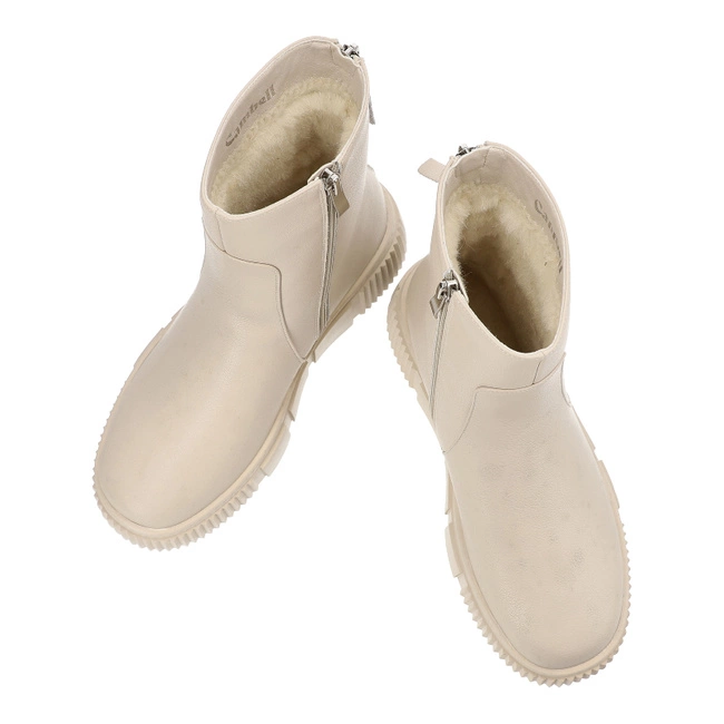 Členkové Topánky Cambell - 24-58307BG Beżowy