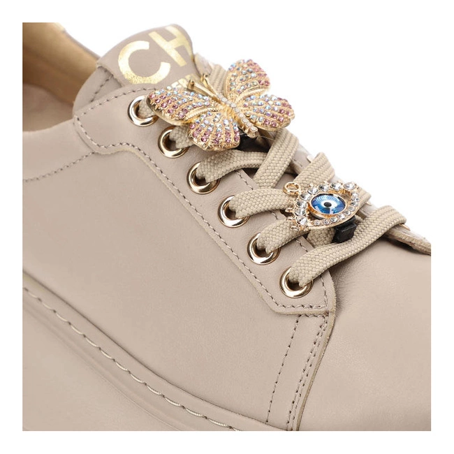 Tenisky Chebello - 4292_-302-053-PSK-S251 Beżowy