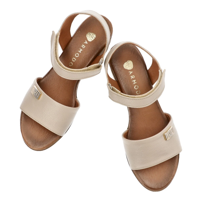 Sandále Armodo - 40415 V.Taupe+Zł