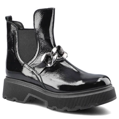 Členkové Topánky Lemar - 60335 Naplak Czarny