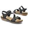 Sandále RIEKER - 659C7-00 Black