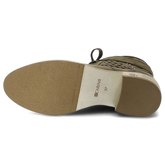 Členkové Topánky Carinii - B4317_-I43-000-000-C58 Zielony