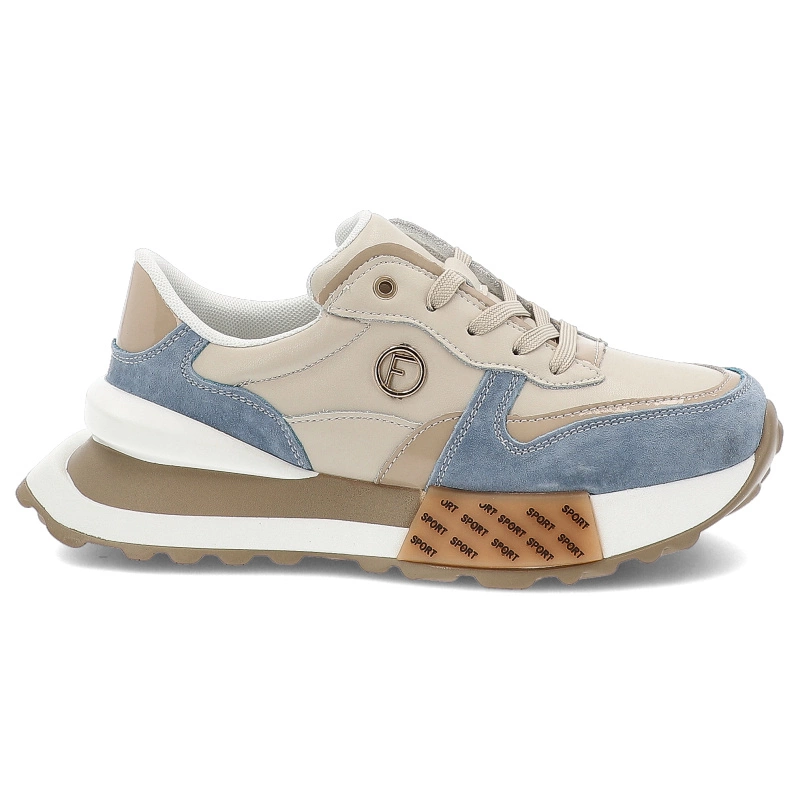 Tenisky FILIPPO - DP6733/25 BE BL Beżowy/Niebieski