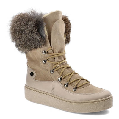 Členkové Topánky Pollonus - 5-0464-016 Vanilia Lico+Beż Galaxy