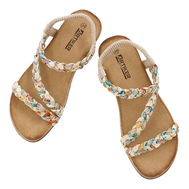 Sandále ARTIKER - 56C1271 Beige/Yellow