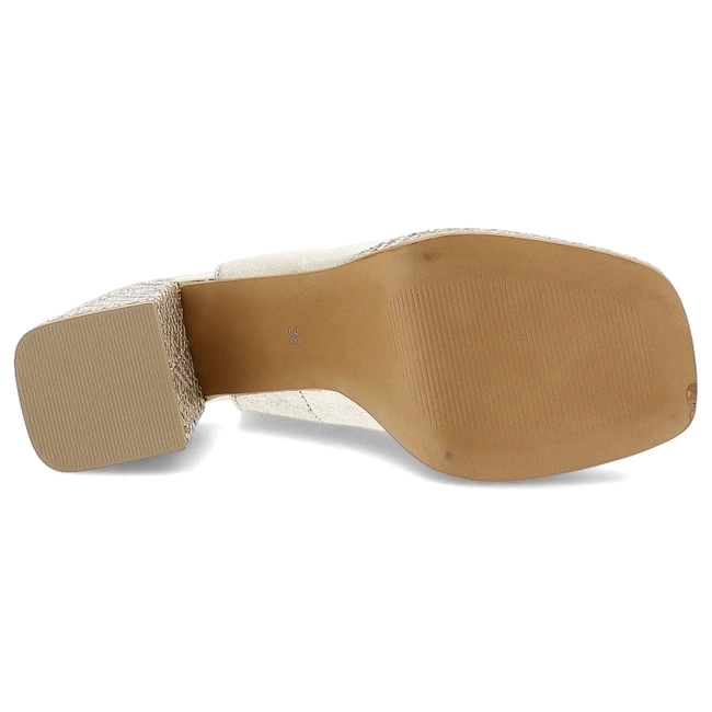 Sandále KARINO - 4546/112-P Złoty/Lico