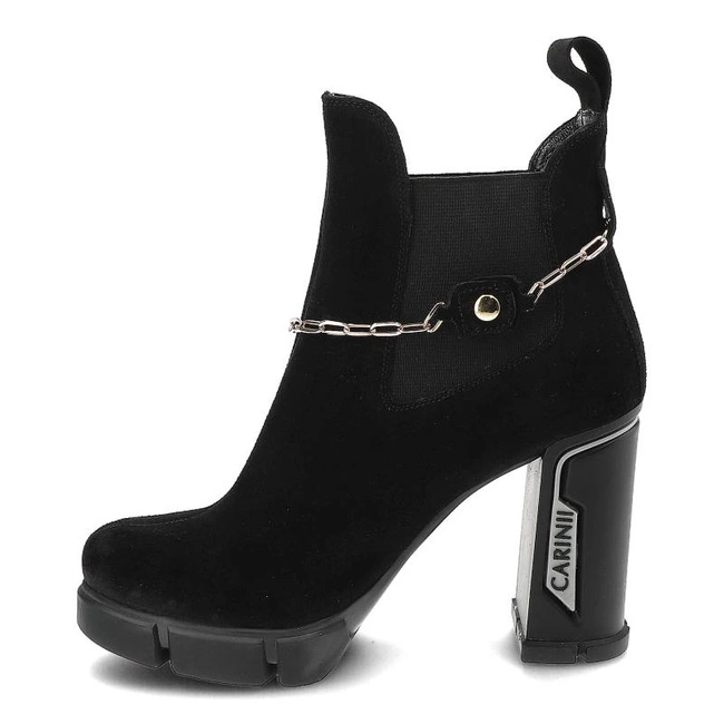 Členkové Topánky Carinii - B8482_-H20-000-000-E36 Czarny