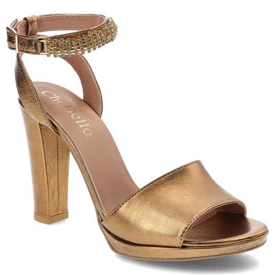 Sandále Chebello - 4104_-454-000-PSK-S21 Złoty
