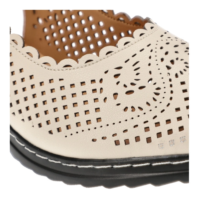 Sandále Vinceza - 66635 BE Beżowy