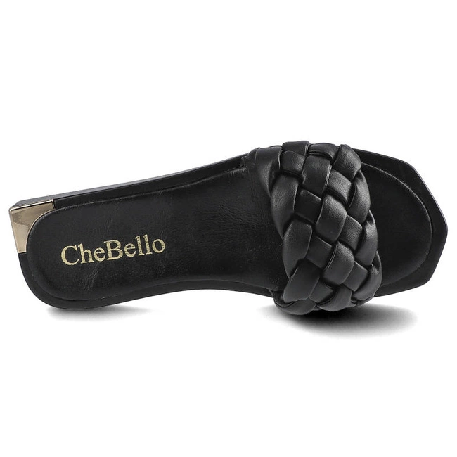 Šľapky Chebello - 2609_-363-000-PSK-S181 Czarny