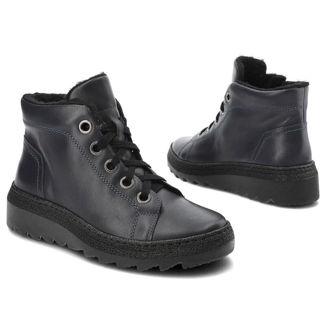 Šnúrovacie Členkové Topánky Armodo - 1175 Granat K8