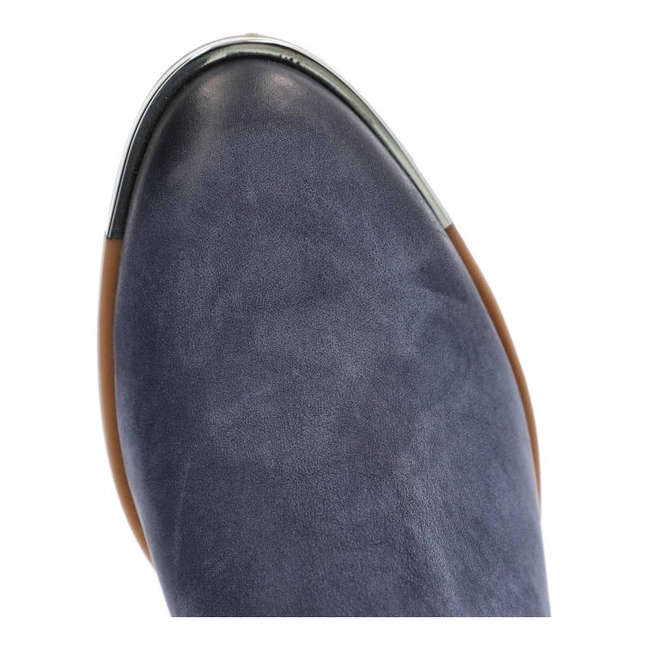 Čižmy Chebello - 2100 Granatowy