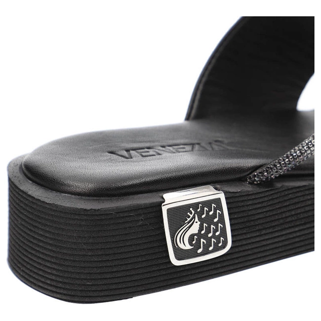 Šľapky Venezia - 03-920 Black