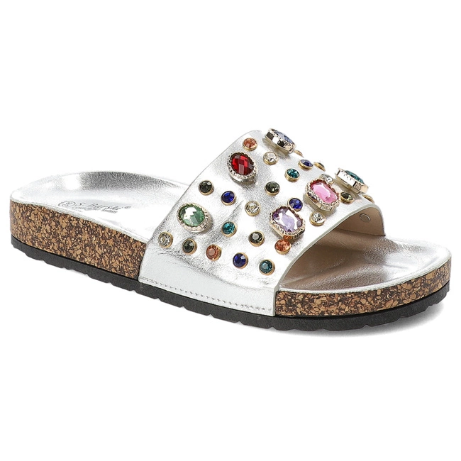 Šľapky S.Barski - MY122 Silver