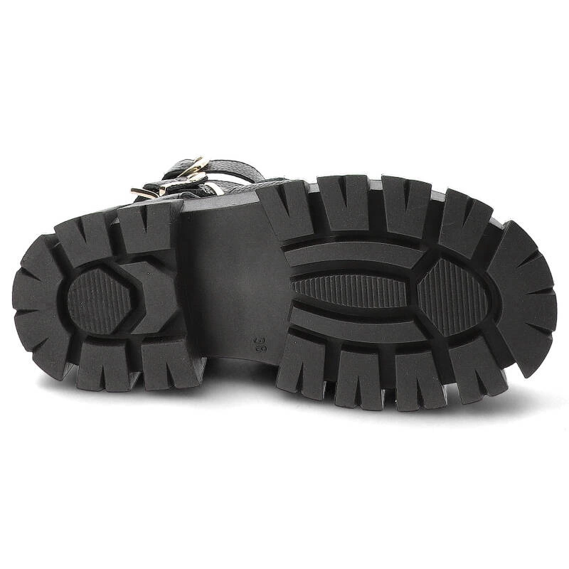 Sandále Carinii - B9332_-J23-000-000-G02 Czarny