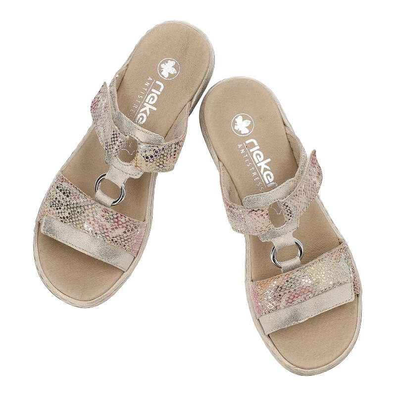 Šľapky Rieker - 659X6-90 Pink