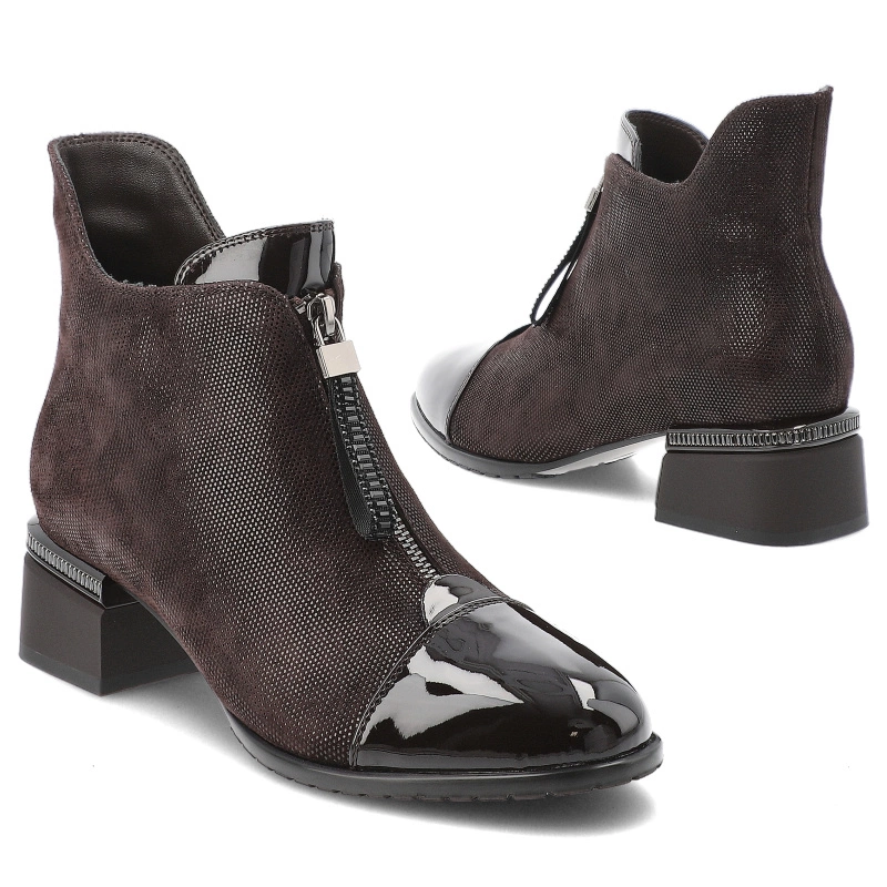 Členkové Topánky S.BARSKI - CR52-700 Coffee