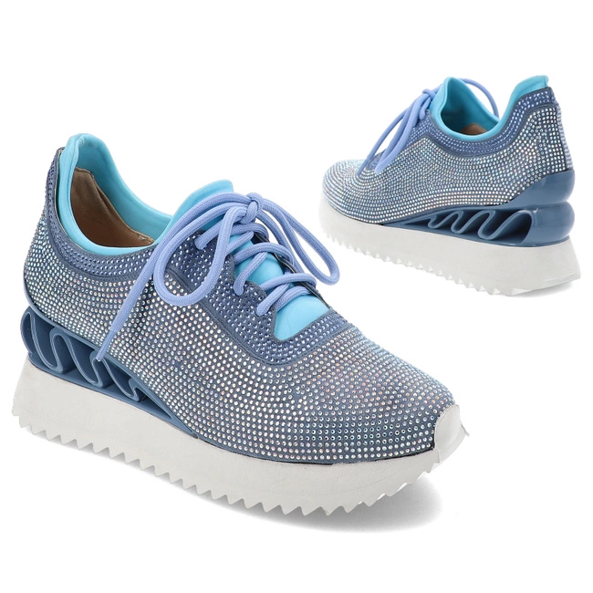 Tenisky S.Barski - MR38-377 Blue