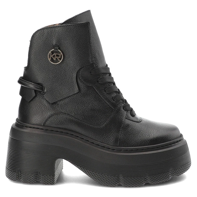 Členkové Topánky Karino - 5514/126-F Czarny/Lico Groszek