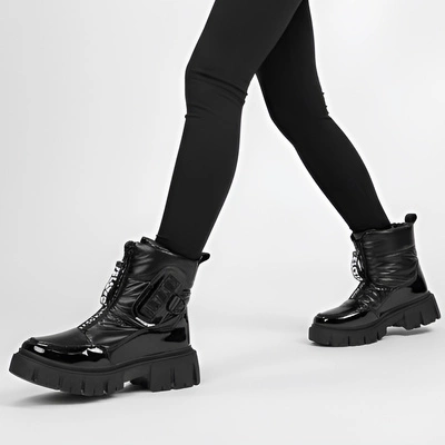 Snehule FILIPPO - DBT4960/25 BK Czarny