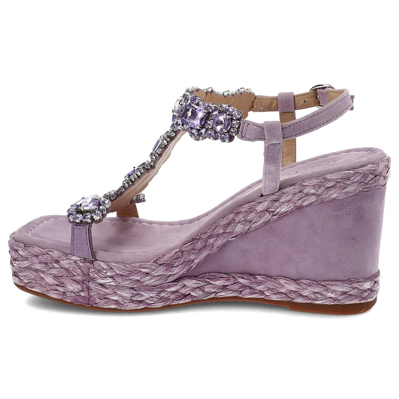 Sandále Alma en Pena - V240984 Suede Lilac