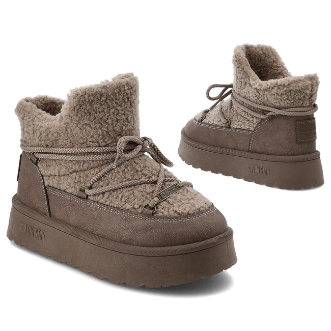 Snehule BIG STAR - SS274112 Brąz