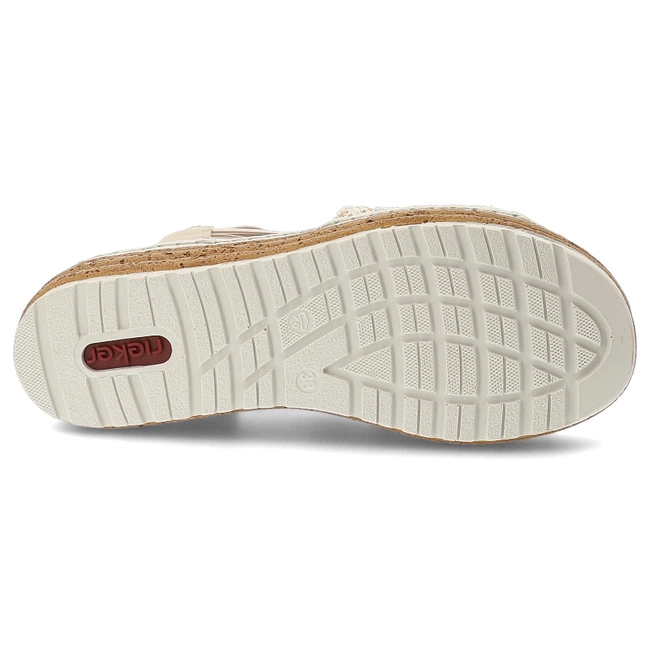Sandále RIEKER - 62741-60 Beige