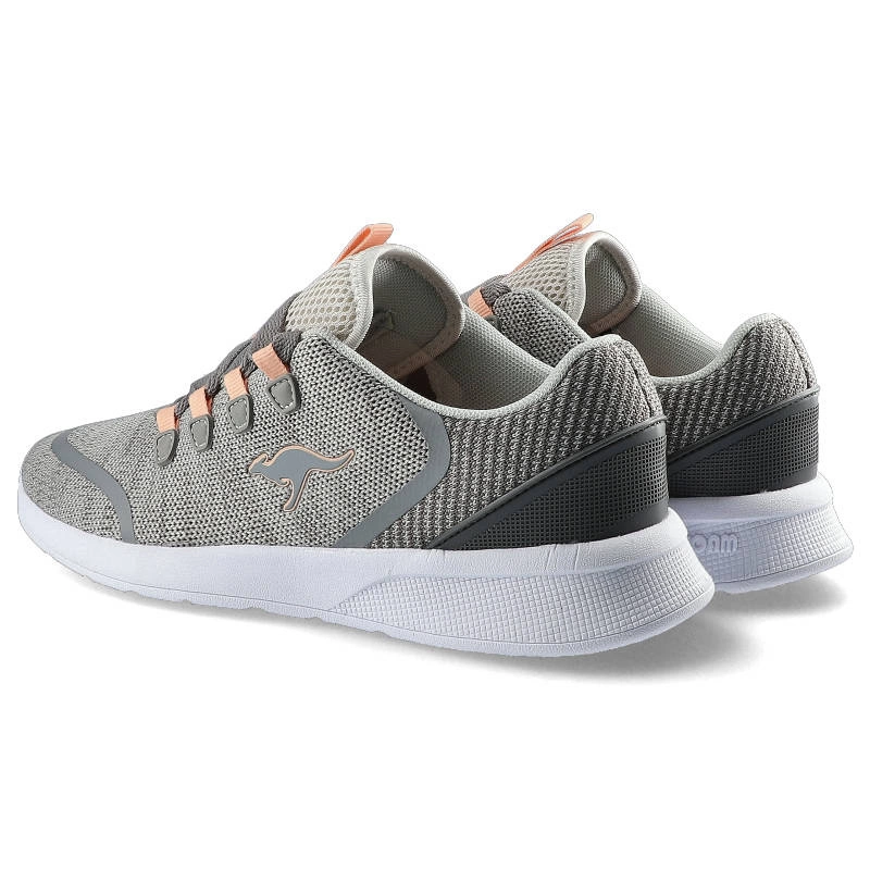 Tenisky Kangaroos - 18318 000 2075 Kf Lock Vapor Grey/Dusty Rose