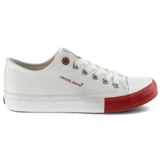 Plátenky Cross Jeans - FF2R4067C Biały
