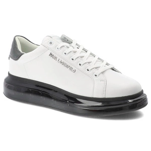 Tenisky KARL LAGERFELD - KL52625 010 White Lthr w/Black