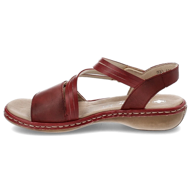 Sandále Rieker - 65964-35 Red