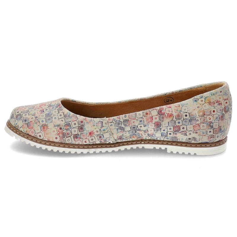 Baleríny Maciejka - 02467-04/00-5 Jasne Kwadraty