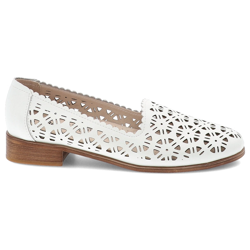 Baleríny S.BARSKI - LR51-646 White