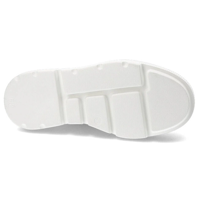 Tenisky Carinii - B9403_-I81-J25-000-G36 Biały/Złoty