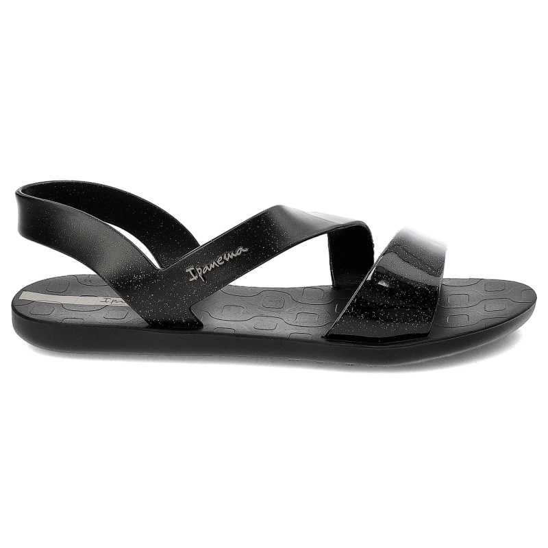 Sandále Ipanema - 82429 Vibe Sandal Fem AJ078 Black/Glitter Black