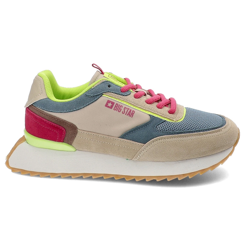Tenisky Big Star - NN274692 Beż/Niebieski