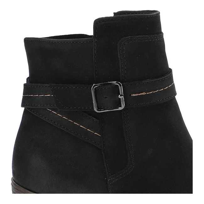 Členkové Topánky Gamis - 3165 Czarny Nubuk