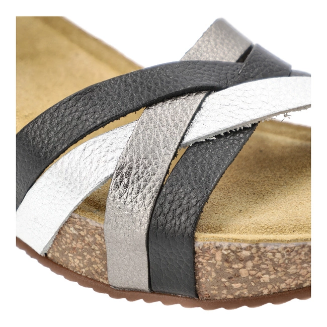 Sandále HEE - 25012 Marsella Ne/Niq/Pla