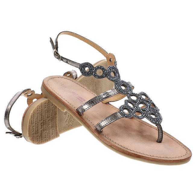 Sandále Les Tropeziennes - 07168 Etain Pewter
