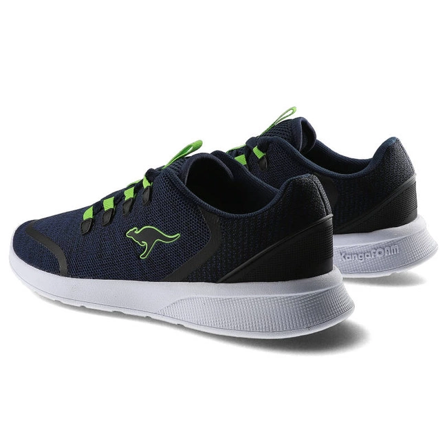 Tenisky Kangaroos - 18318 000 4054 Kf Lock Dk Navy/Lime