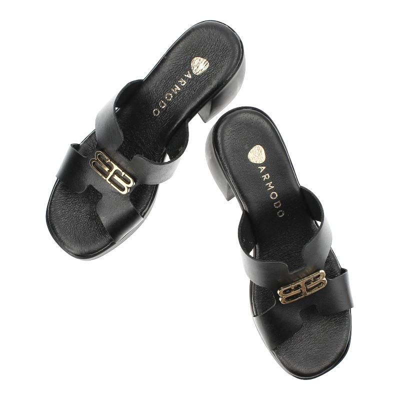 Šľapky Armodo - 40419 Bf.Czarny+Zł
