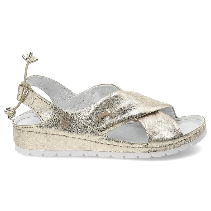 Sandále Armodo - 50056 Kryształ Złoto